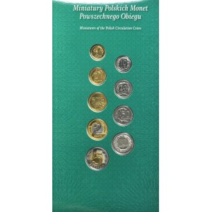 Set, Miniatures of Polish Coins of General Circulation 2008