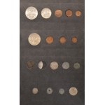 Sada s polskými mincemi z let 1916-1944 (cca 82 kusů).