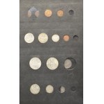 Sada s polskými mincemi z let 1916-1944 (cca 82 kusů).