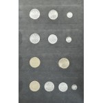 Set, Cluster with Polish coins from 1949-1972 (approx. 98 pieces).