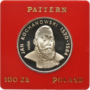 SAMPLE, 100 gold 1980 Jan Kochanowski