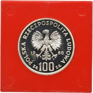 SAMPLE, 100 Gold 1980 Umweltschutzhuhn