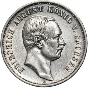 Germany, Kingdom of Saxony, Frederick Augustus III, 3 Mark Muldenhütten 1911 E