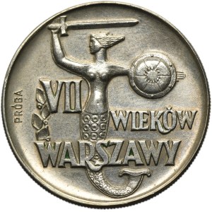 PRÓBA, 10 złotych 1965 VII Wieków Warszawy