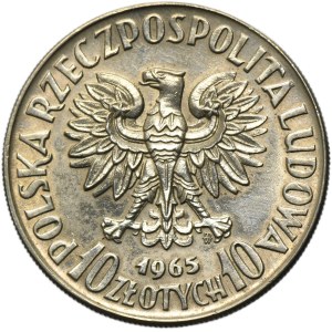 PRÓBA, 10 złotych 1965 VII Wieków Warszawy