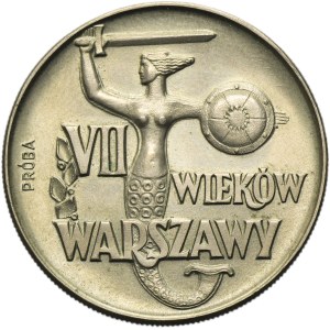 SAMPLE, 10 gold 1965 VII Centuries of Warsaw