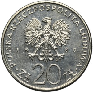 MIEDZIONIKIEL PROSPECTIVE, 20 gold 1980 Łódź 1905