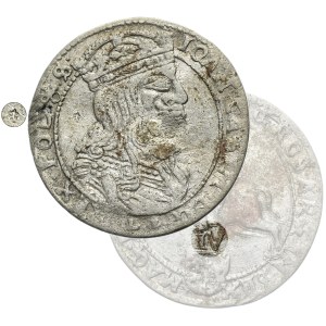 John II Casimir, 6 Groschen Vilnius 1664 - RARE, denomination IV, ex. Potocki