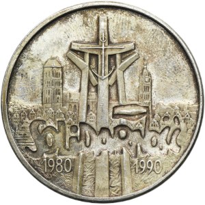100,000 PLN 1990 Solidarity - TYPE A