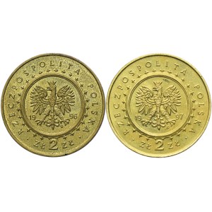 Zestaw, 2 złote GOLD NORDIC 1996 i 1997 (2 szt.)