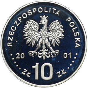 10 gold 2001 Jan III Sobieski, bust