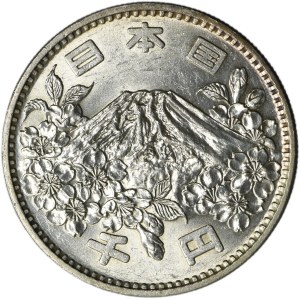 Japan, Hirohito (Shōwa), 1.000 Yen 1964 - Tokyo Olympics