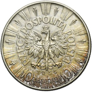 Pilsudski, 10 zloty 1938