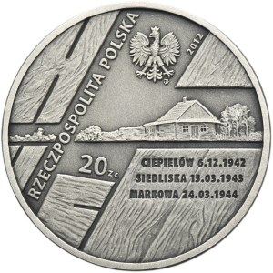 20 PLN 2012 Poláci zachraňují Židy
