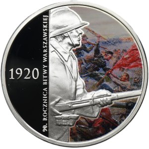 20 PLN 2010 90° anniversario della battaglia di Varsavia