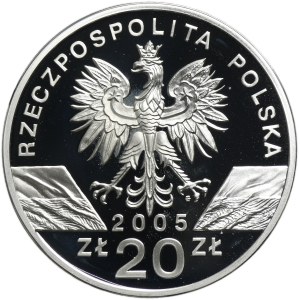 20 złotych 2005 Puchacz