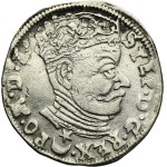 Stephen Bathory, 3 Groschen Vilnius 1582 - L/LI - RARE