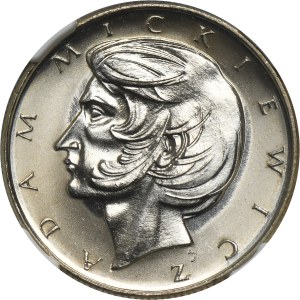 10 złotych 1975 Adam Mickiewicz - NGC MS67