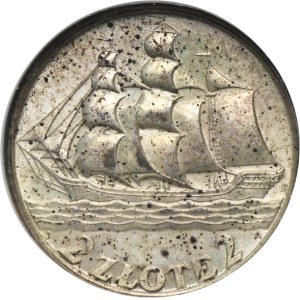 Sailing ship, 2 gold 1936
