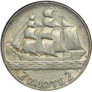 Sailing ship, 2 gold 1936