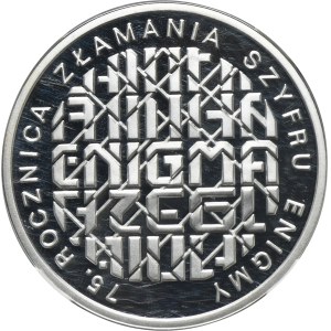 10 Gold 2007 75th Anniversary of the Breaking of the Enigma Cipher - NGC PF69 ULTRA CAMEO