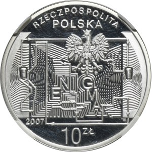 10 Gold 2007 75th Anniversary of the Breaking of the Enigma Cipher - NGC PF69 ULTRA CAMEO