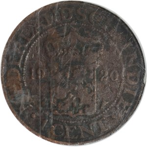 Netherlands East Indies, Wilhelmina, 1 Cent Utrecht 1920