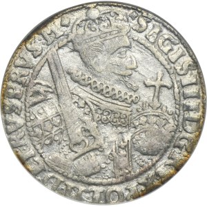 Sigismund III Vasa, 1/4 Thaler Bromberg 1622 - PRVS M