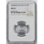 1 gold 1983 - NGC MS64