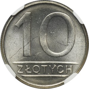 10 złotych 1986 - NGC MS63