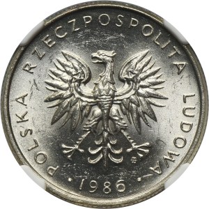 10 złotych 1986 - NGC MS63