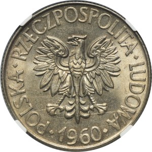 10 gold 1960 Kosciuszko - NGC MS62