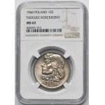 10 gold 1960 Kosciuszko - NGC MS62