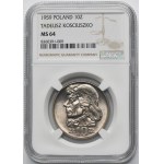 10 gold 1959 Kosciuszko - NGC MS64