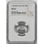 50 pennies 1972 - NGC MS63