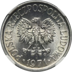 50 pennies 1971 - NGC MS65