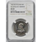 50 zloty 1981 Ladislaus I Herman - NGC MS68