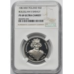 50 Gold 1981 Boleslaus II the Bold - NGC PF69 ULTRA CAMEO - LUSTRANSHIP