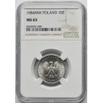 10 gold 1984 - NGC MS65