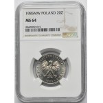 20 gold 1985 - NGC MS64