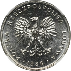 20 złotych 1985 - NGC MS63