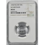 50 pennies 1978 - without mint mark - NGC MS66