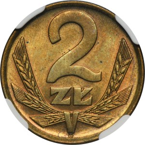 2 gold 1975 - NGC MS64