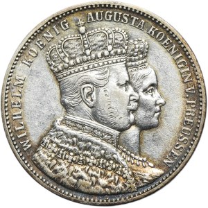 Germany, Kingdom of Prussia, Wilhelm I, Crown Thaler Berlin 1861