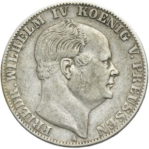 Germany, Kingdom of Prussia, Friedrich Wilhelm IV, Thaler Berlin 1860 A