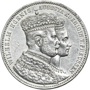 Germany, Kingdom of Prussia, Wilhelm I, Crown Thaler Berlin 1861