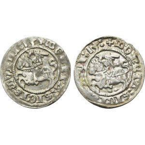 Set, Sigismund I the Old, 1/2 Groschen Vilnius 1513 (2 pcs.)
