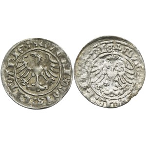 Set, Sigismund I the Old, 1/2 Groschen Vilnius 1513 (2 pcs.)
