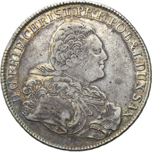 Friedrich Christian, Thaler Leipzig 1763 IFóF