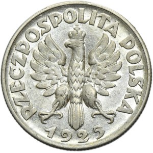 Woman and ears, 2 gold Philadelphia 1925 - no dot after the date